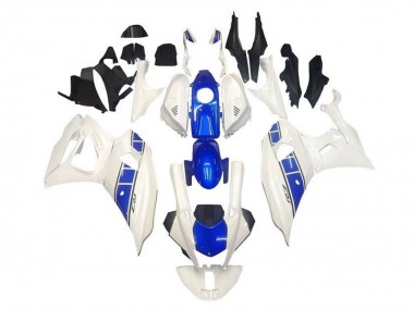 Affordable 2021-2024 Yamaha YZF R7 Motorcycle Fairings - White Blue Stripe Australia