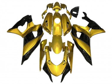 Affordable 2021-2024 Yamaha YZF R7 Motorcycle Fairings - Gold Black Australia