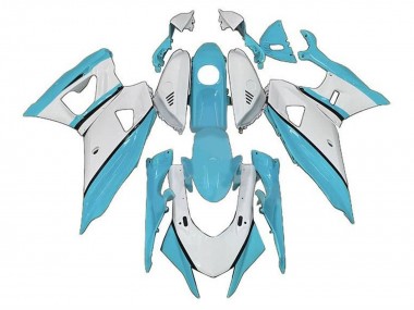 Affordable 2021-2024 Yamaha YZF R7 Motorcycle Fairings - Blue Turquoise White Australia