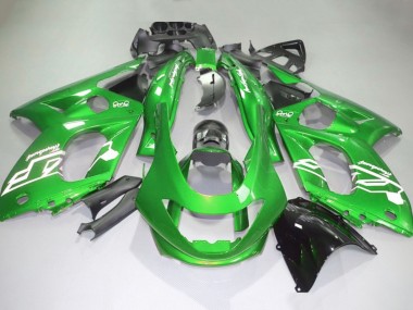Affordable 1996-2007 Yamaha YZF600R Thundercat Motorcycle Fairings - Green White Australia