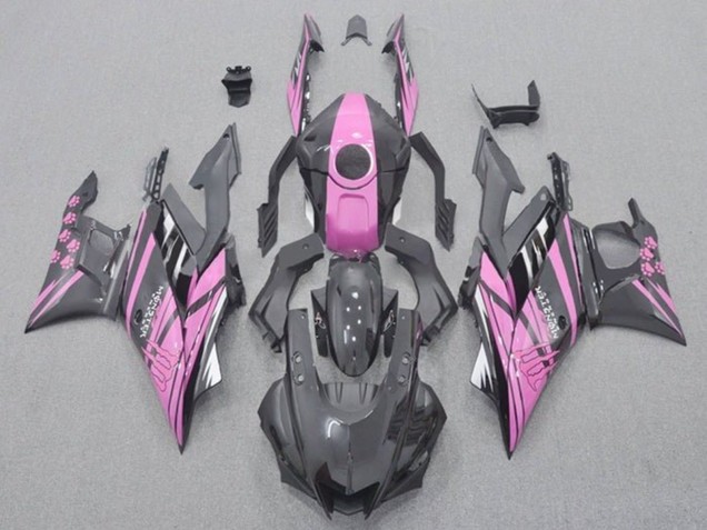 2019-2021 Yamaha YZF R3/R25 Motorcycle Fairings - Pink Black Monster Australia
