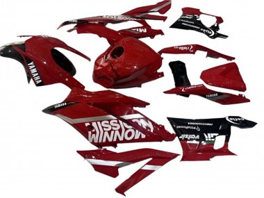 Affordable 2022-2024 Yamaha YZF R3/R25 Motorcycle Fairings - Red Black Valsir Australia