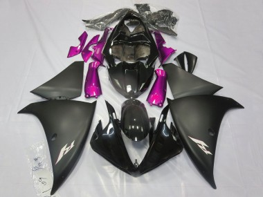Affordable 2009-2011 Yamaha YZF 1000 R1 Motorcycle Fairings - Glossy Black Matte Black Pink Australia