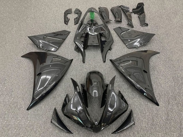 2009-2011 Yamaha YZF 1000 R1 Motorcycle Fairings - Faux Carbon Fiber Australia