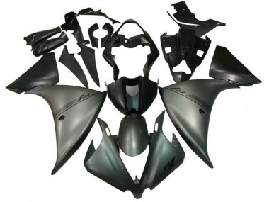 Affordable 2009-2011 Yamaha YZF 1000 R1 Motorcycle Fairings - Silver Matte Black Australia