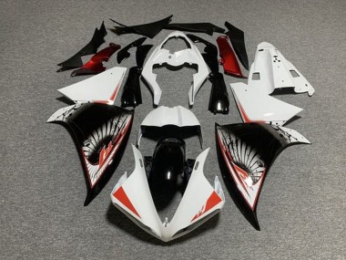 Affordable 2012-2014 Yamaha YZF 1000 R1 Motorcycle Fairing - White Red Black Australia