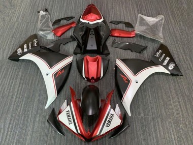 Affordable 2012-2014 Yamaha YZF 1000 R1 Motorcycle Fairings - White Red Black Australia