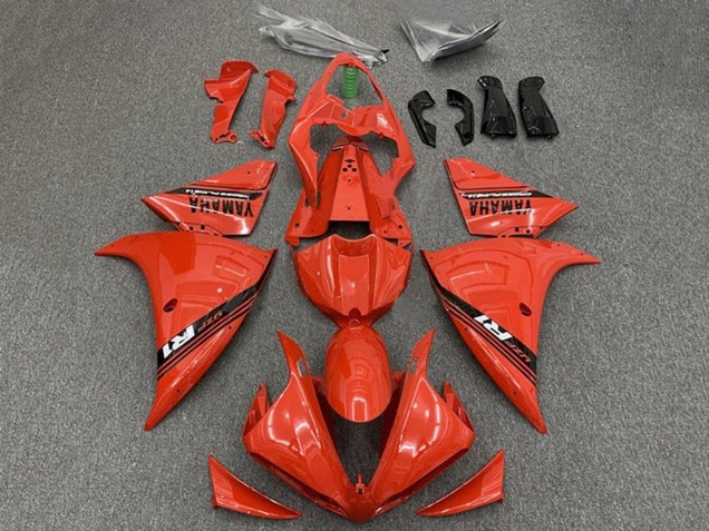 2012-2014 Yamaha YZF 1000 R1 Motorcycle Fairings - Red Black Australia