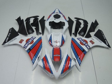 Affordable 2012-2014 Yamaha YZF 1000 R1 Motorcycle Fairings - White Red Blue Black Martini Australia