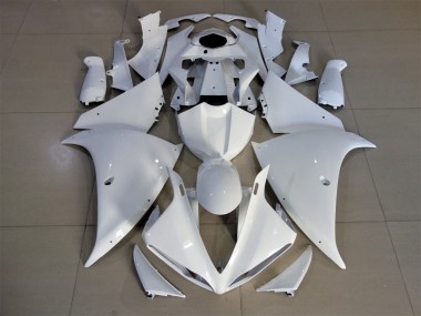 Affordable 2012-2014 Yamaha YZF 1000 R1 Motorcycle Fairings - White Australia