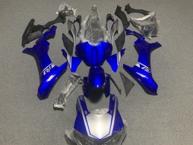 Affordable 2015-2019 Yamaha YZF 1000 R1 Motorcycle Fairings - Blue Silver Australia