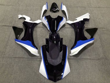Affordable 2015-2019 Yamaha YZF 1000 R1 Motorcycle Fairings - White Glossy Black Blue Australia