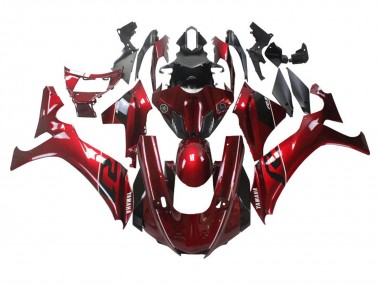 Affordable 2020-2025 Yamaha YZF 1000 R1 Motorcycle Fairings - Red White Black Stripe Australia