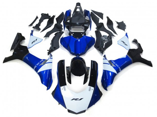 2020-2025 Yamaha YZF 1000 R1 Motorcycle Fairing Kits - White Blue Glossy Black Australia