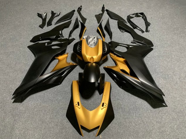 2020-2025 Yamaha YZF 1000 R1 Motorcycle Fairings - Gold Matte Black Australia