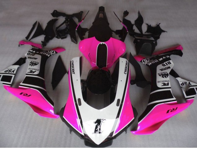 2020-2025 Yamaha YZF 1000 R1 Motorcycle Fairings - Pink White Glossy Black Australia