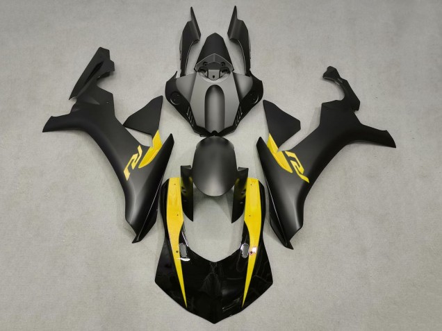 2020-2025 Yamaha YZF 1000 R1 Motorcycle Fairings - Glossy Black Matte Black Yellow Australia