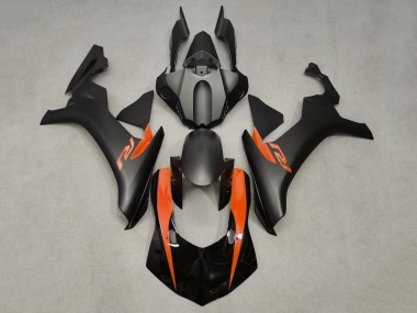 Affordable 2020-2025 Yamaha YZF 1000 R1 Motorcycle Fairings - Glossy Black Matte Black Orange Australia