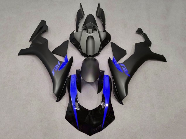 2020-2025 Yamaha YZF 1000 R1 Motorcycle Fairings - Matte Black Blue Australia