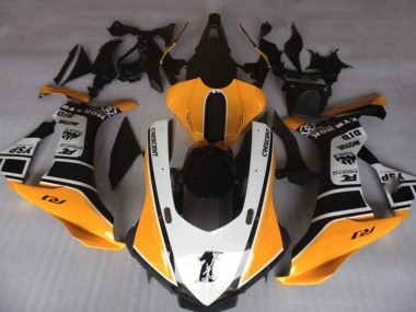 Affordable 2020-2025 Yamaha YZF 1000 R1 Motorcycle Fairings - Orange White Black Australia