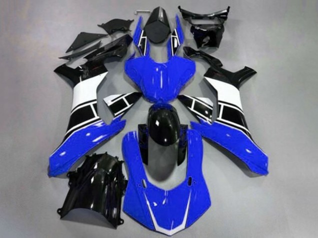 2020-2025 Yamaha YZF 1000 R1 Motorcycle Fairings - Blue White Glossy Black Australia