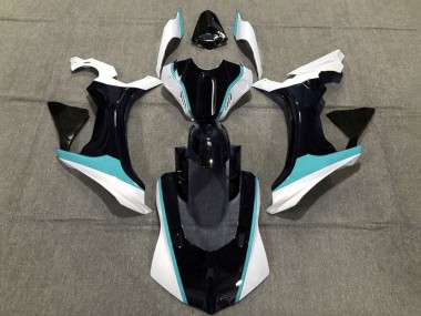 Affordable 2020-2025 Yamaha YZF 1000 R1 Motorcycle Fairings - White Teal Blue Glossy Black Australia
