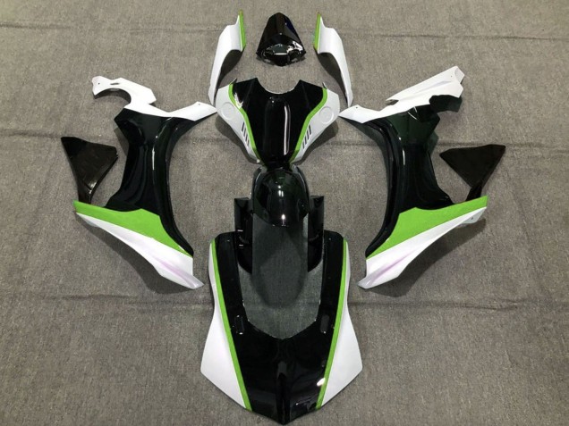 2020-2025 Yamaha YZF 1000 R1 Motorcycle Fairings - White Green Glossy Black Australia