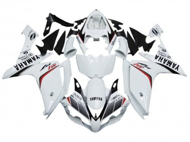 Affordable 2007-2008 Yamaha YZF 1000 R1 Motorcycle Fairings - White Red Black Stripe M1 Australia