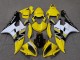 2006-2007 Yamaha YZF R6 Motorcycle Fairings - Yellow White Glossy Black Motul Michelin Australia