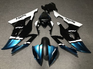 Affordable 2008-2016 Yamaha YZF R6 Motorcycle Fairings - White Blue Black Spiffy Australia