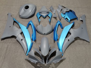 Affordable 2008-2016 Yamaha YZF R6 Motorcycle Fairings - Grey Light Blue Australia