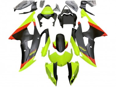 Affordable 2008-2016 Yamaha YZF R6 Motorcycle Fairings - Green Red Matte Black Australia