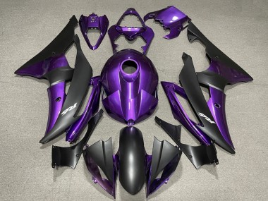 Affordable 2008-2016 Yamaha YZF R6 Motorcycle Fairing - Purple Matte Black Australia