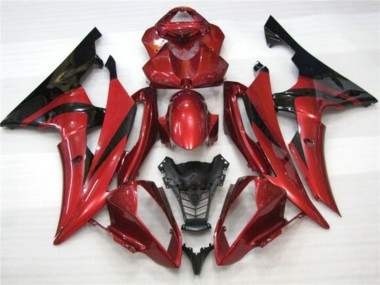 Affordable 2008-2016 Yamaha YZF R6 Motorcycle Fairings - Red Black Australia
