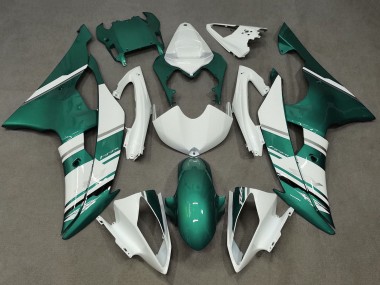 Affordable 2008-2016 Yamaha YZF R6 Motorcycle Fairings - White Green Australia