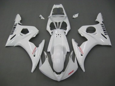Affordable 2005 Yamaha YZF R6 Motorcycle Fairings - White Red Black Australia