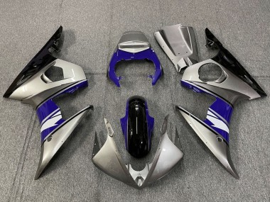Affordable 2005 Yamaha YZF R6 Motorcycle Fairings - Silver Blue Black White Australia