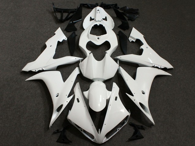 2005 Yamaha YZF R6 Motorcycle Fairings - White Australia