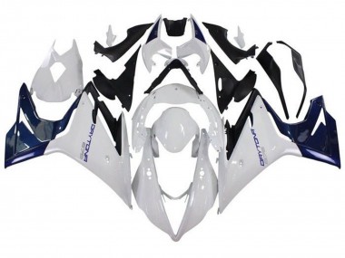 Affordable 2013-2016 Triumph Daytona 675 Triple Motorcycle Fairings - White Blue Australia