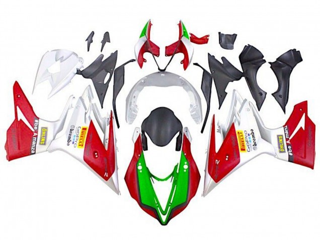 2013-2016 Triumph Daytona 675 Triple Motorcycle Fairings - White Red Green Australia