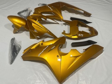 Affordable 2006-2008 Triumph Daytona 675 Triple Motorcycle Fairings - Metallic Gold Australia