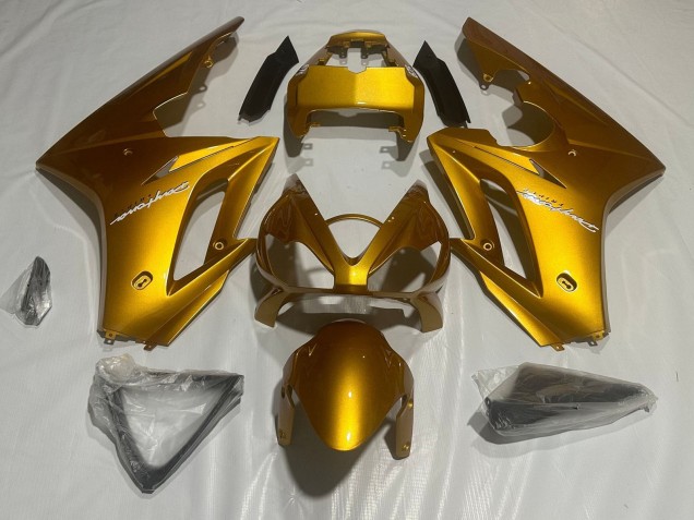 2006-2008 Triumph Daytona 675 Triple Motorcycle Fairings - Metallic Gold Australia