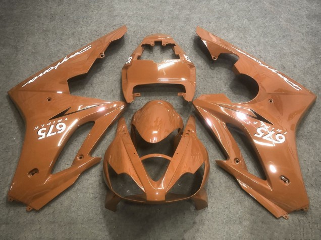 2006-2008 Triumph Daytona 675 Triple Motorcycle Fairings - Bronze Orange Australia