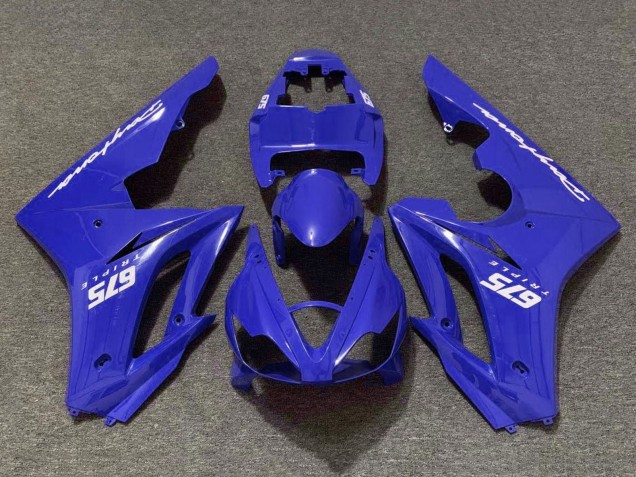 2006-2008 Triumph Daytona 675 Triple Motorcycle Fairing - Blue Australia