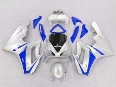 Affordable 2006-2008 Triumph Daytona 675 Triple Motorcycle Fairings - Silver Blue Australia