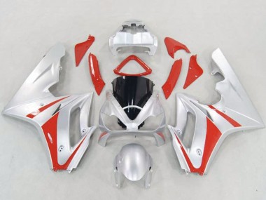 Affordable 2006-2008 Triumph Daytona 675 Triple Motorcycle Fairings - Silver Red Australia