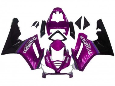 Affordable 2009-2012 Triumph Daytona 675 Triple Motorcycle Fairings - Purple Glossy Black Australia