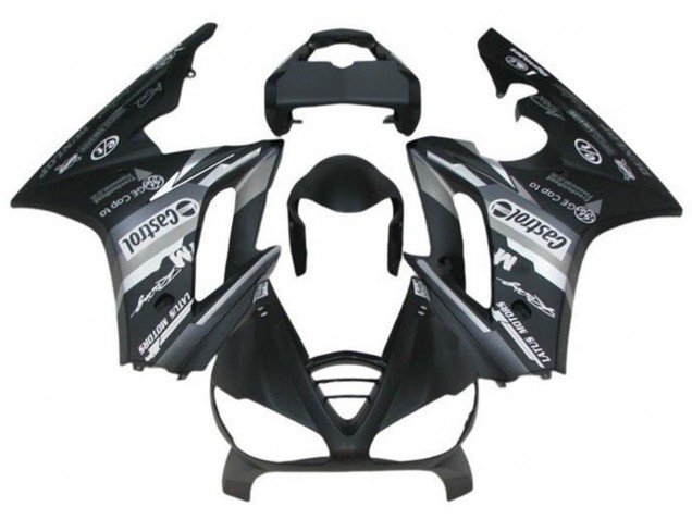 2009-2012 Triumph Daytona 675 Triple Motorcycle Fairings - Grey Matte Black Australia