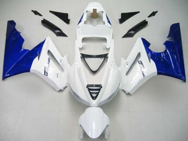 2009-2012 Triumph Daytona 675 Triple Motorcycle Fairing - White Blue Australia