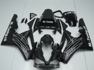 Affordable 2009-2012 Triumph Daytona 675 Triple Motorcycle Fairings - Glossy Black White Claw Australia